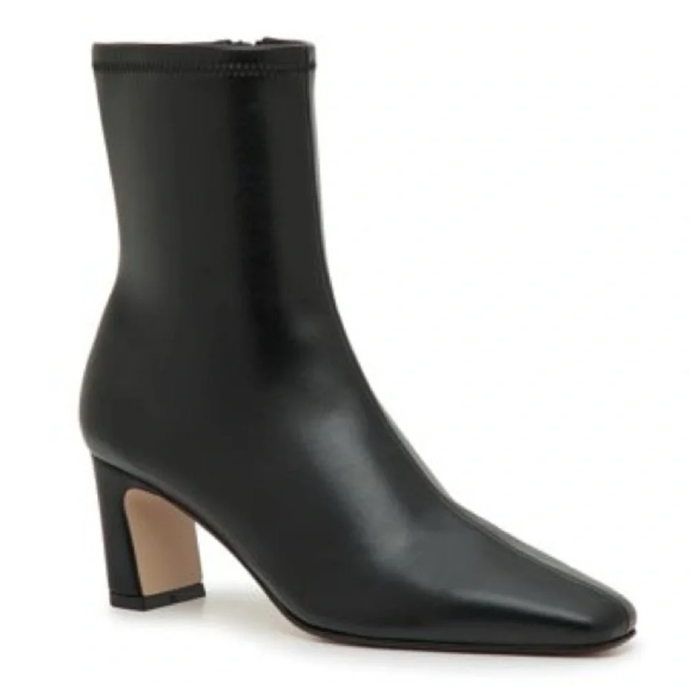 Steve Madden Black Ankle Boots - Picture 1 of 5